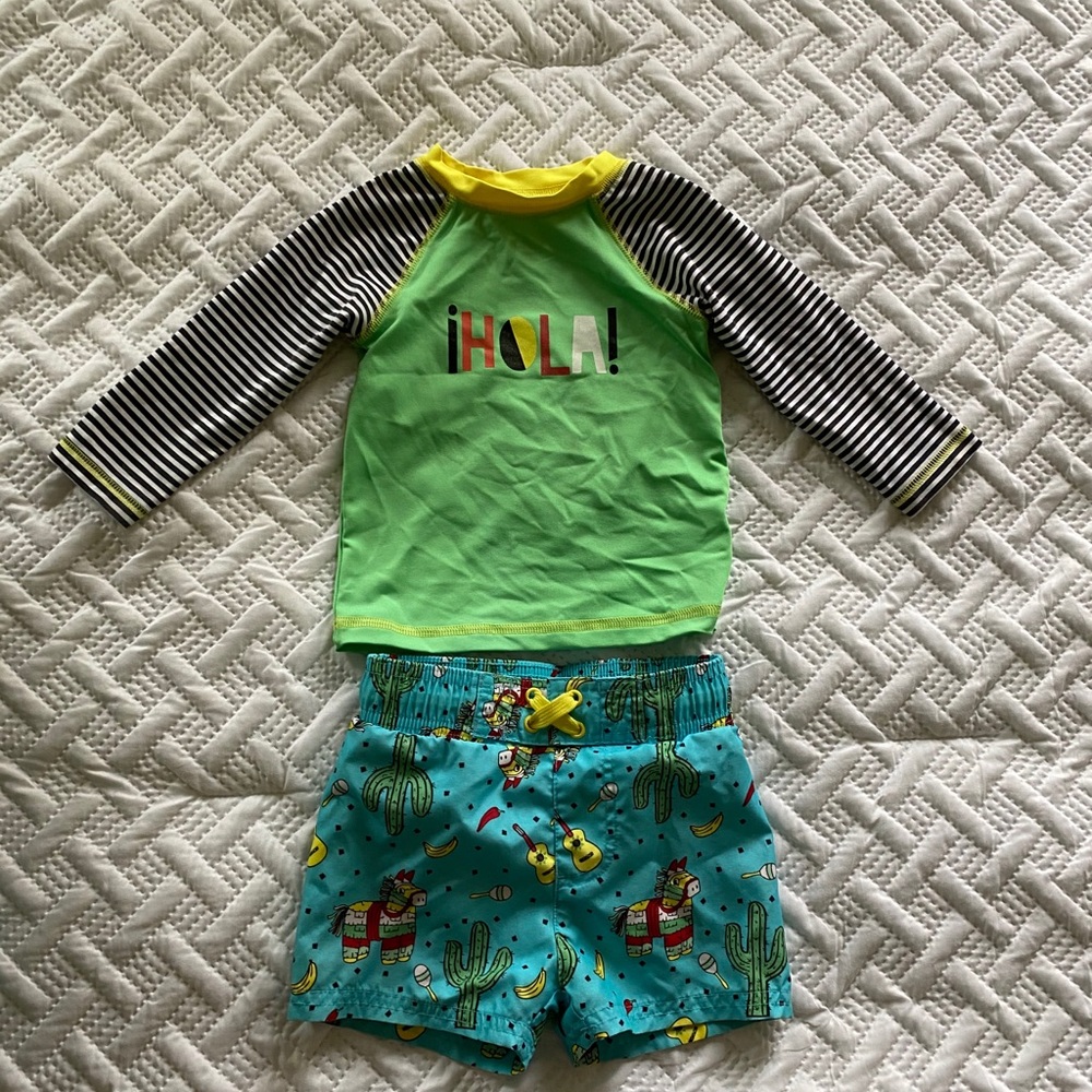 Cat & Jack Fiesta Swim Set